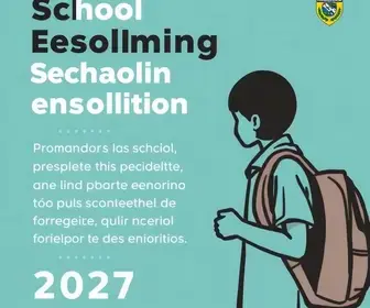 Cadastro Escolar 2027